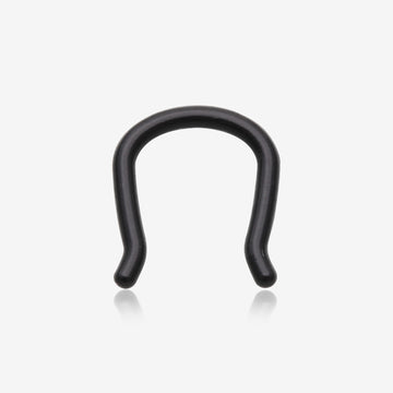 Bio-Flexible Soft Touch Septum Pincher-Black